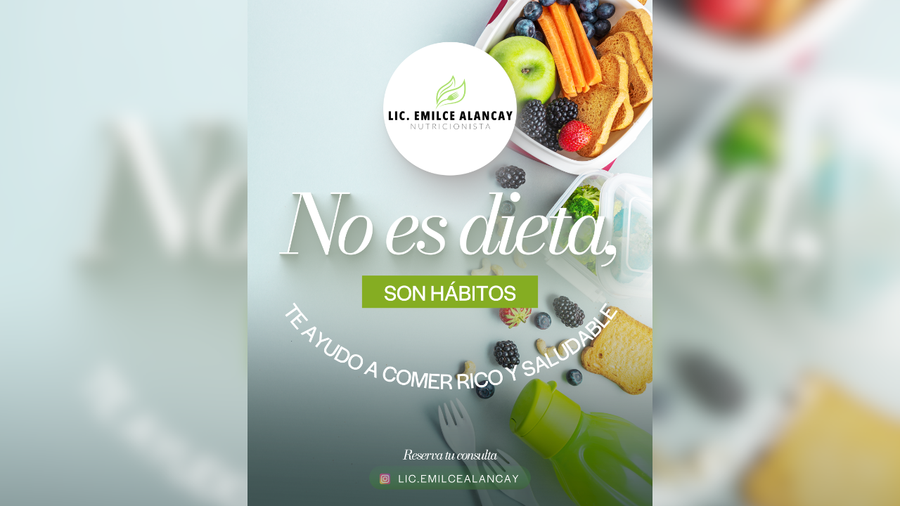 Mejorá tu Alimentación Hoy | Lic. Emilce Alancay – Nutricionista